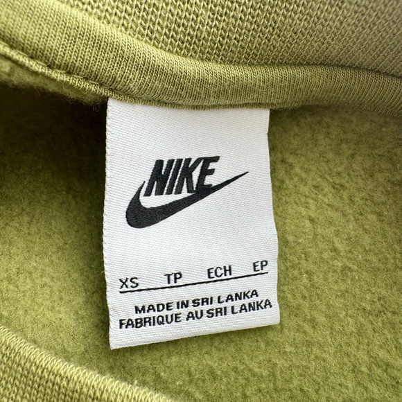 Nike Men's Olive Crewneck Sweater - Picture 3 of 6